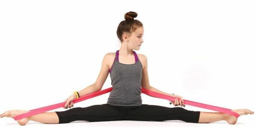 Лента гимнастическая 8015 OPPO Medical фиолетовая, длина 5м купить в OrtoMir24